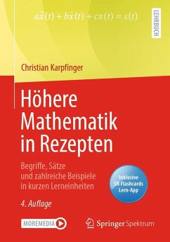 Höhere Mathematik in Rezepten (eBook, PDF) - Karpfinger, Christian