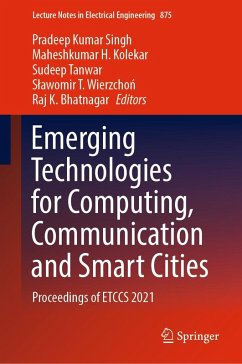 Emerging Technologies for Computing, Communication and Smart Cities (eBook, PDF)