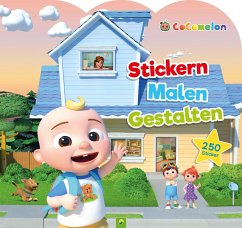 CoComelon - Stickern, Malen, Gestalten: Mit 250 Stickern. Für Kinder ab 3 Jahren - Schwager & Steinlein Verlag