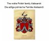 The noble Polish family Aleksandr. Die... - Bild 1