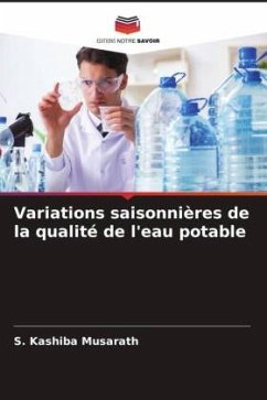 Cover Variations saisonnières de la qualité de l'eau potable