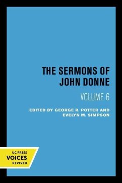 The Sermons of John Donne, Volume VI - Donne, John