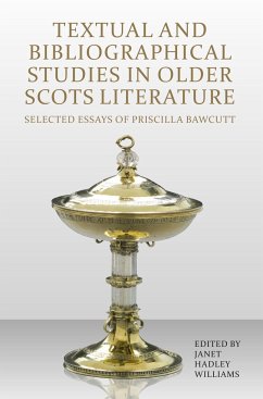 Textual and Bibliographical Studies in Older Scots Literature