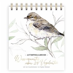 Cover Adventskalender Wissenswertes über 24 Vogelarten