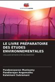 LE LIVRE PRÉPARATOIRE DES ÉTUDES ENVIRONNEMENTALES