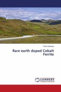 Rare earth doped Cobalt Ferrite