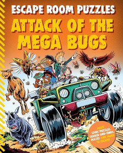 Escape Room Puzzles: Attack of the Mega Bugs - Editors of Kingfisher