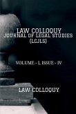 LAW COLLOQUY JOURNAL OF LEGAL STUDIES, VOLUME - I, ISSUE - IV