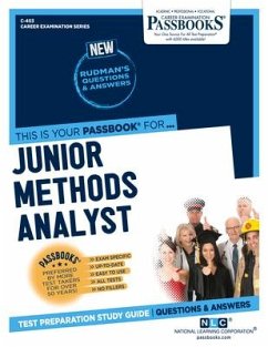 Junior Methods Analyst (C-403): Passbooks Study Guide Volume 403 - National Learning Corporation