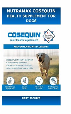 Nutramax Cosequin Maximum Strength Joint Health Supplement for Dogs - With Chondroitin, Hyaluronic Acid, Glucosamine, MSM, and 150 Chewable Tablets - Richter, Gary