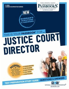 Justice Court Director (C-4996): Passbooks Study Guide Volume 4996 - National Learning Corporation