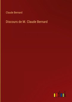 Discours de M. Claude Bernard