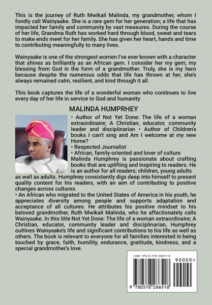 Not Yet Done Not Yet Done