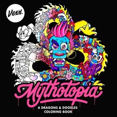 Mythotopia: A Dragons and Doodles Coloring Book - Vexx