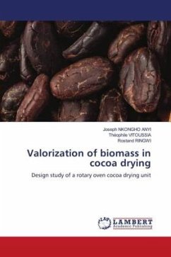 Valorization of biomass in cocoa drying