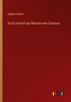 De la Version par Manoeuvres Externes