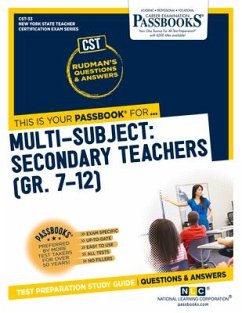 Multi-Subject: Secondary Teachers (Gr. 7-12) (Cst-33): Passbooks Study Guide Volume 33 - National Learning Corporation