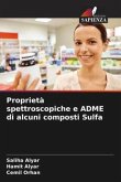 Proprietà spettroscopiche e ADME di alcuni composti Sulfa