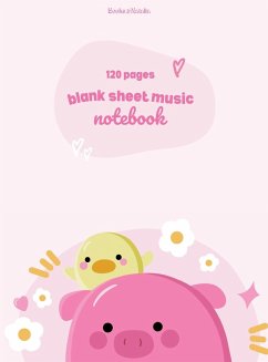 Blank Sheet Music Notebook - Books By Natalia