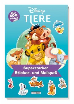 Image of Disney Tiere: Superstarker Sticker- und Malspaß