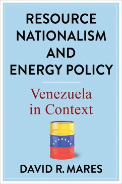 Cover Resource Nationalism and Energy Policy (eBook, ePUB)