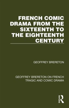 Cover French Comic Drama from the Sixteenth to the Eighteenth Century (eBook, PDF)