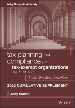 Tax Planning and Compliance for Tax-Exempt Organizations (eBook, ePUB) - Blazek, Jody