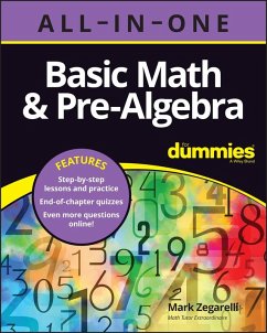 Basic Math & Pre-Algebra All-in-One For Dummies (+ Chapter Quizzes Online) (eBook, ePUB) - Zegarelli, Mark