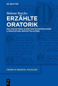 Erzählte Oratorik (eBook, ePUB) - Ratzke, Malena