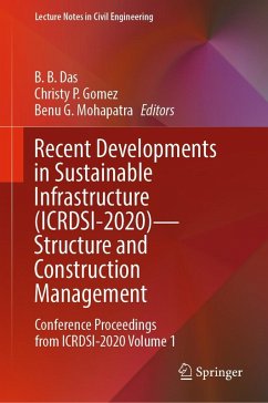 Recent Developments in Sustainable Infrastructure (ICRDSI-2020)-Structure and Construction Management (eBook, PDF)