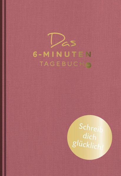 Das 6-Minuten-Tagebuch pur (orchidee)   (Mängelexemplar)