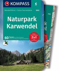 KOMPASS Wanderführer Naturpark Karwendel, 60 Touren mit Extra-Tourenkarte - Sonntag, Hermann;Garnweidner, Siegfried