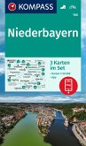 KOMPASS Wanderkarten-Set 160 Niederbayern (3 Karten) 1:50.000