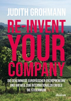 Re-invent your company: Die Geheimnisse europäischer Entrepreneure und ihr Weg zum internationalen Erfolg - Grohmann, Judith