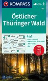 KOMPASS Wanderkarte 813 Östlicher Thüringer Wald