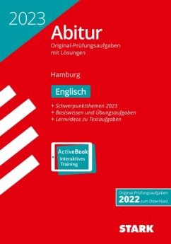 Cover STARK Abiturprüfung Hamburg 2023 - Englisch, m. 1 Buch, m. 1 Beilage