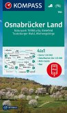 KOMPASS Wanderkarte 750 Osnabrücker Land, NP TERRA.vita, Bielefeld, Teutoburger Wald, Wiehengeb. 1:50.000