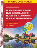 MARCO POLO Reiseatlas Benelux, Belgien, Niederlande, Luxemburg 1:200 000