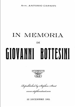 In Memoria di Giovanni Bottesini - Street, Stephen; Carniti, Antonio; Bottesini, Giovanni