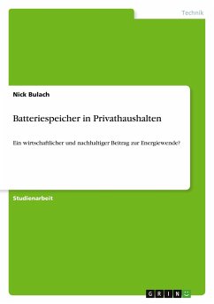 Batteriespeicher in Privathaushalten - Bulach, Nick