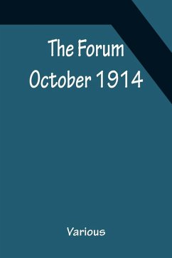 Cover The Forum October 1914