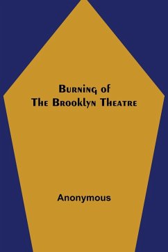 Burning of the Brooklyn Theatre - Anonymous