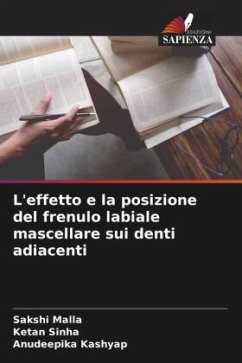 L'effetto e la posizione del frenulo labiale mascellare sui denti adiacenti - Malla, Sakshi;Sinha, Ketan;Kashyap, Anudeepika