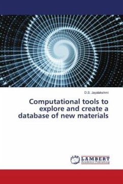 Computational tools to explore and create a database of new materials