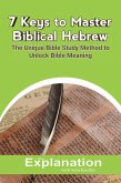 7 Keys to Master Biblical Hebrew (eBook, ePUB)