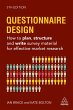 Questionnaire Design (eBook, ePUB) - Bild 1