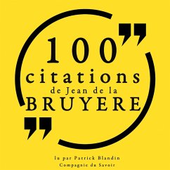 100 citations de Jean de La Bruyère (MP3-Download) - de La Bruyère, Jean