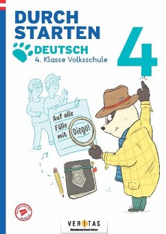 Durchstarten Volksschule 4. Klasse. Auf alle Fälle mit Diego! Deutsch - Übungsbuch - Durchstarten - Volksschule - 4. Klasse