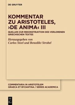 Kommentar zu Aristoteles, 'De anima' (Buch III) - Ioannes Philoponos