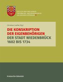 Die Konskription der Eigenbehörigen der Stadt Wiedenbrück 1602 bis 1734 (eBook, ePUB)